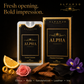 Alpha pocket perfume with its key fragrance ingredients