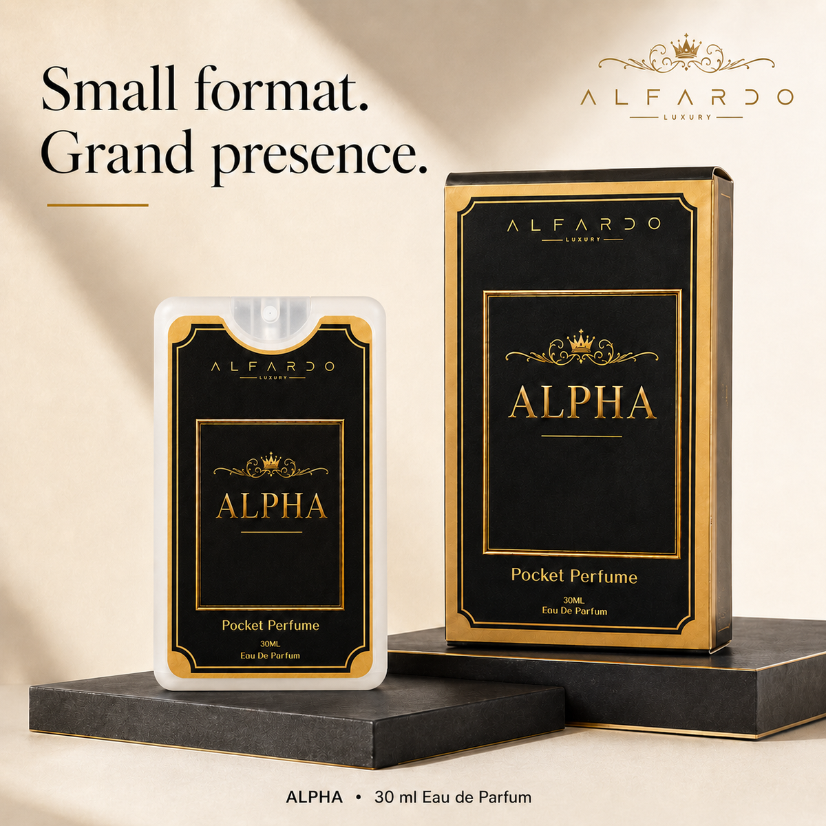 Alpha 30ml pocket perfume