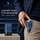Blue Horizon pocket perfume held, showing its card-sized format